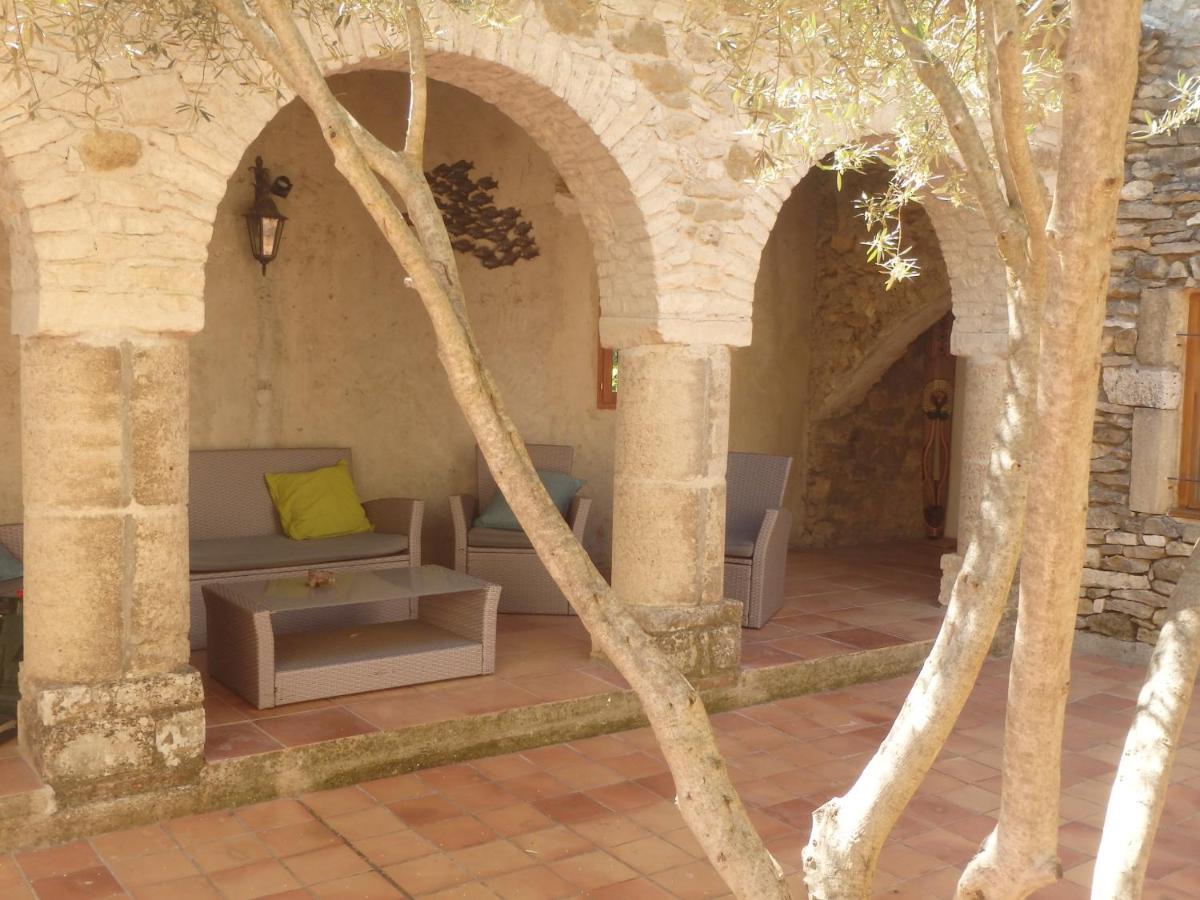 Le Prieure D'Orniols Hotell Goudargues Exteriör bild